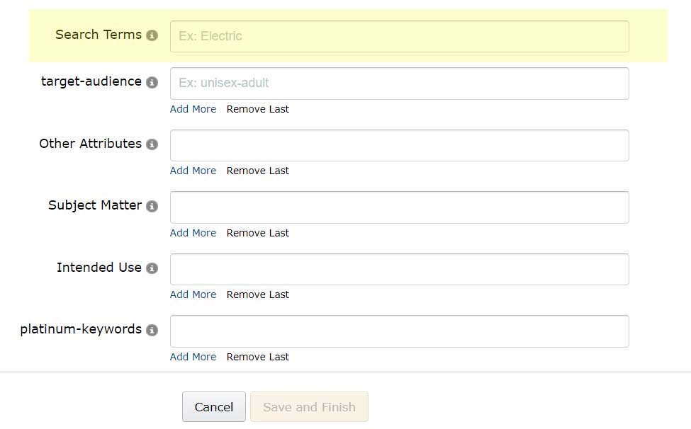 Backend-search-terms