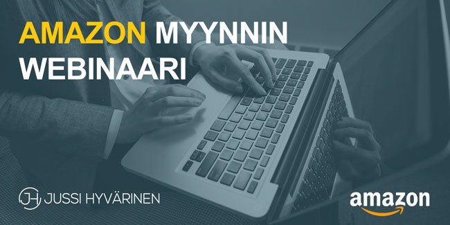 Amazon myynnin webinaari Amazon myynnin webinaari