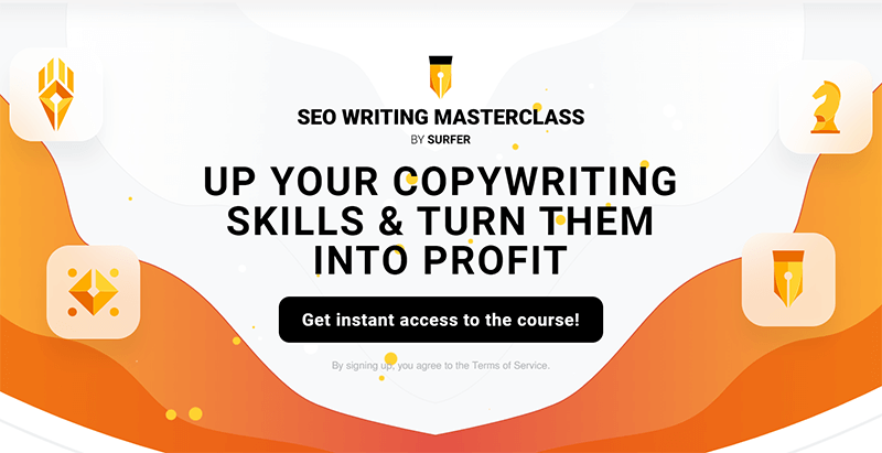 Surfer writing masterclass