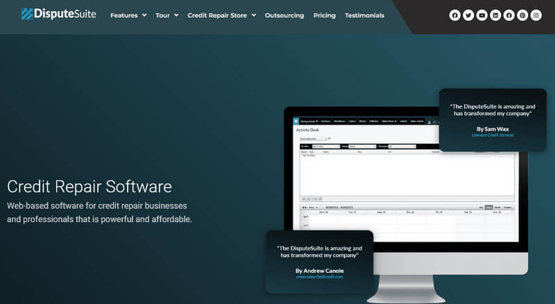 DisputeSuite DisputeSuite - Best Credit Repair Software