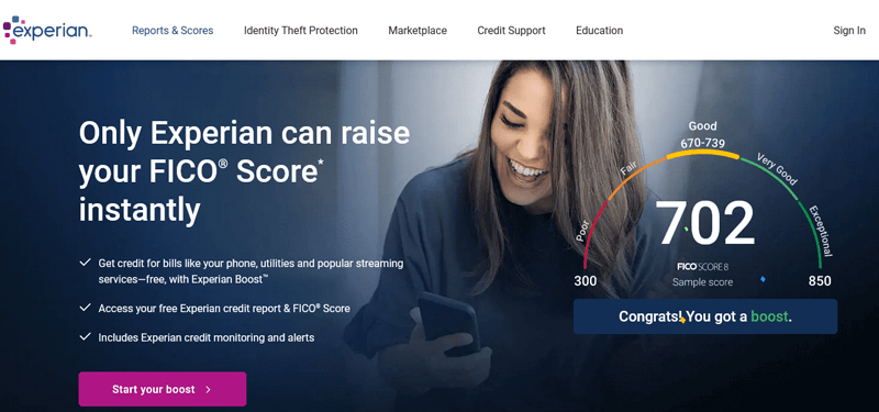 Experian Experian - Best Credit Repair Software