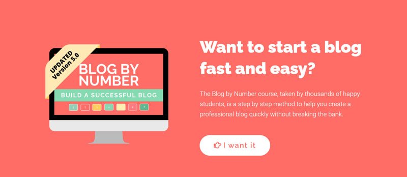 Blogging-by-number Blog by number course