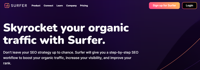 Surfer DIY SEO Software