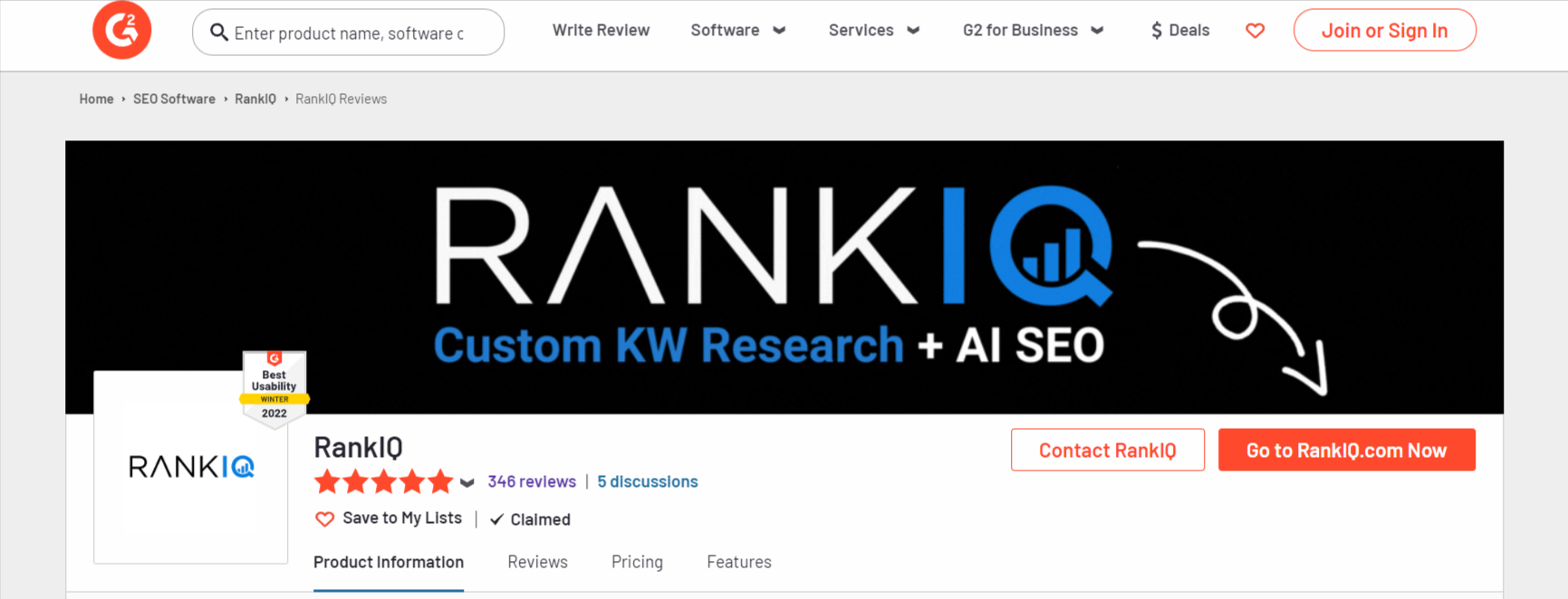Rankiq-review2 RankIQ G2 review