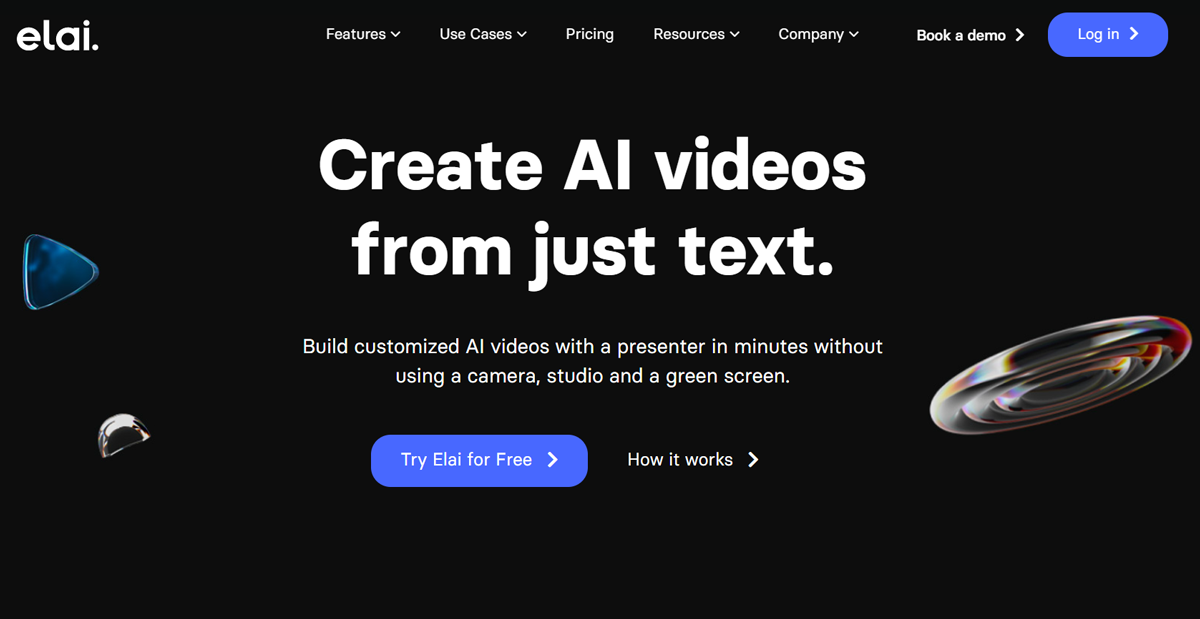 Elai-IO-main-page Elai IO main page