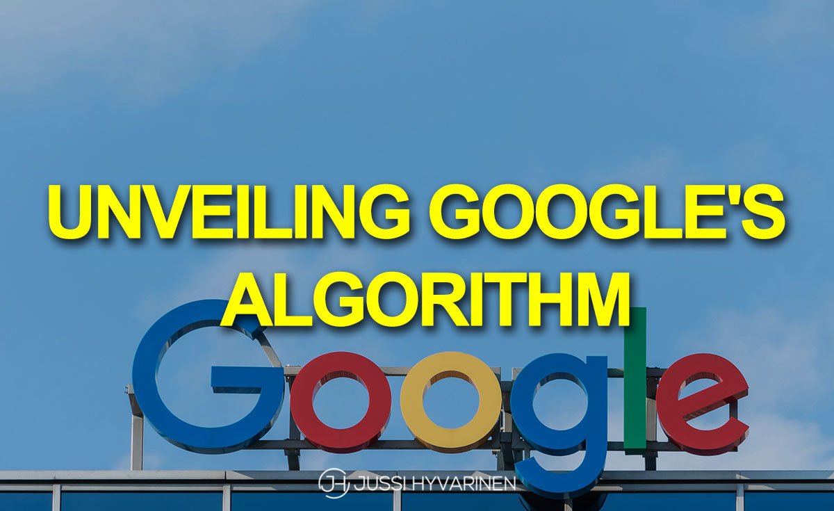 Unveiling Google algo featured