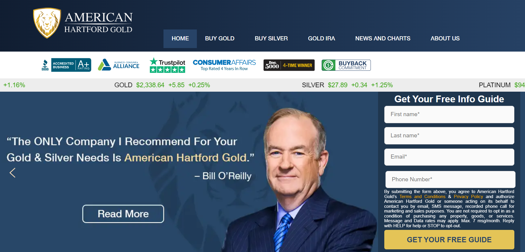 ahg-kit American Hartford Gold Gold IRA KIt