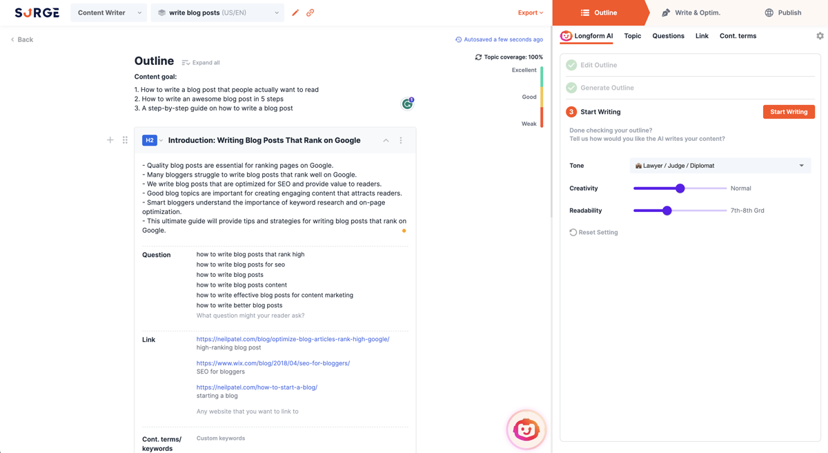 Surge-AI-content-writer Surge AI content writer