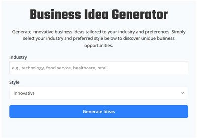 business-idea-generator business idea generator