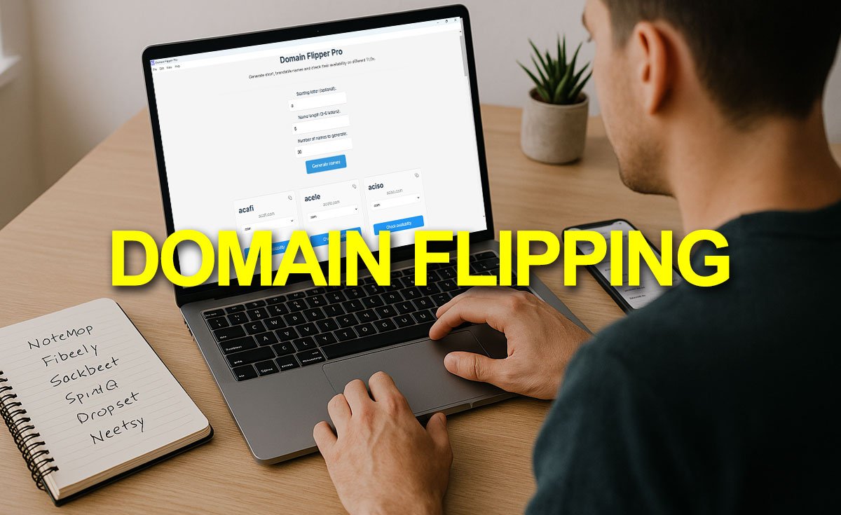 Domain Flipping: The New Way to Find Short, Brandable Names Instantly