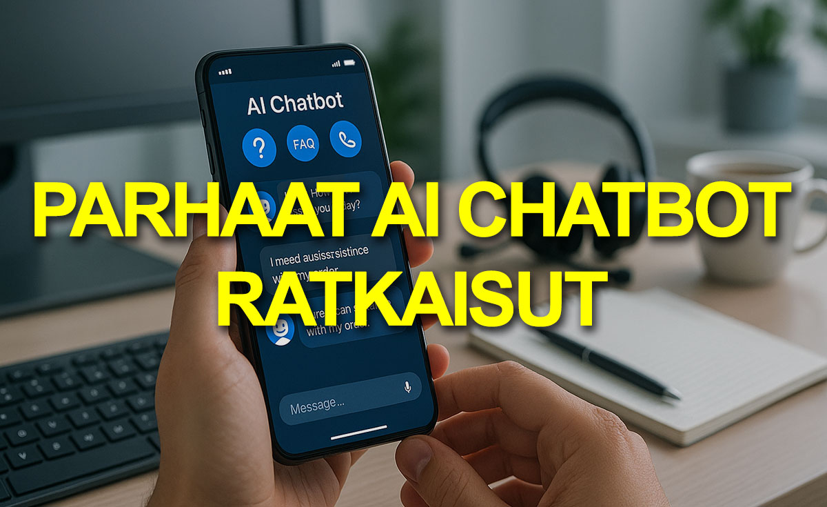 6 parasta AI chatbot-ratkaisua asiakaspalveluun pk-yrityksille