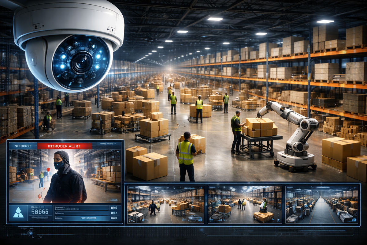 AI warehouse security