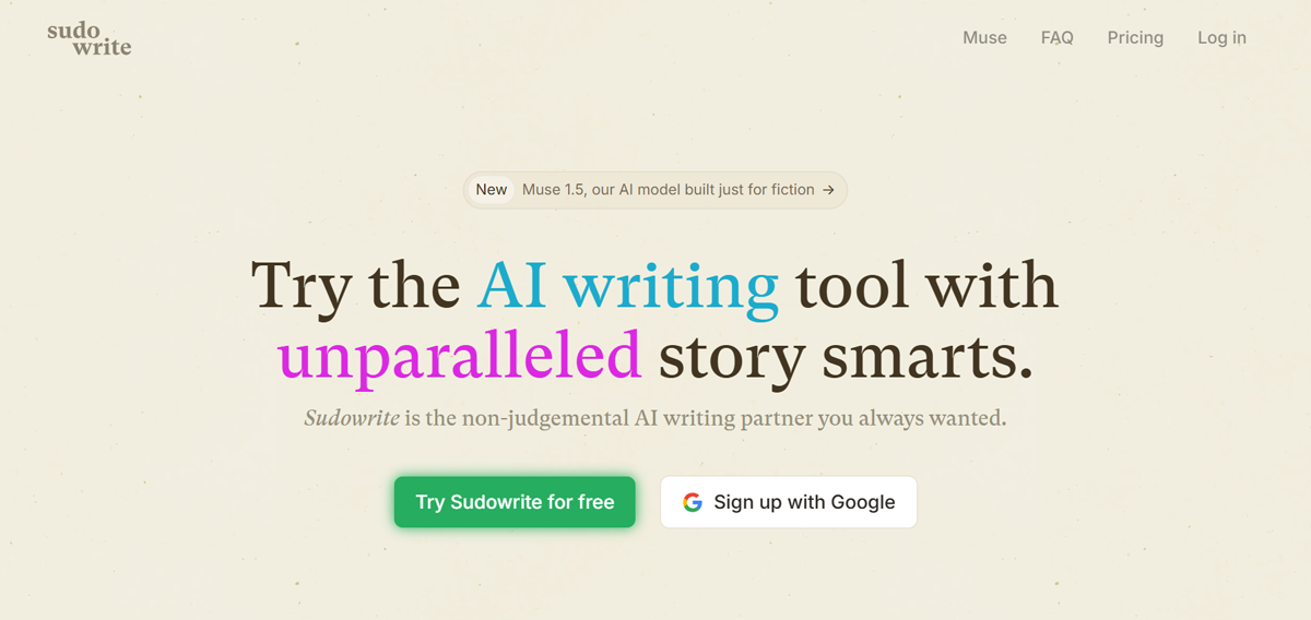 sudowrite main